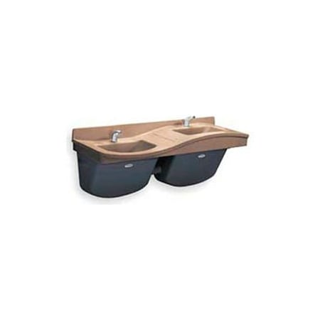 Bradley Bradley Corp Lavatory System, Low On Left, 2 People, Series FL2L, 2 Person S45-2464